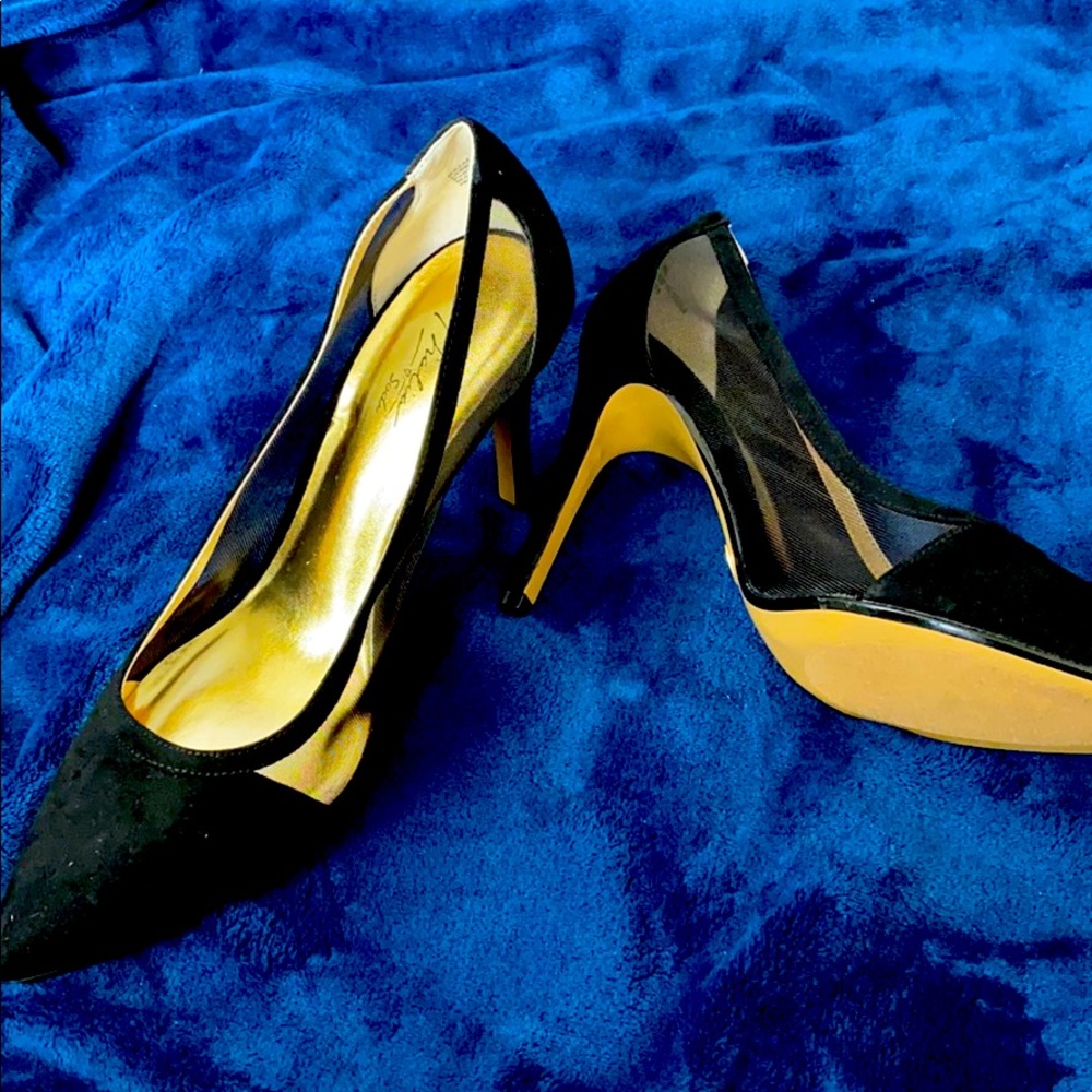 Thalia Black 4inch stilettos